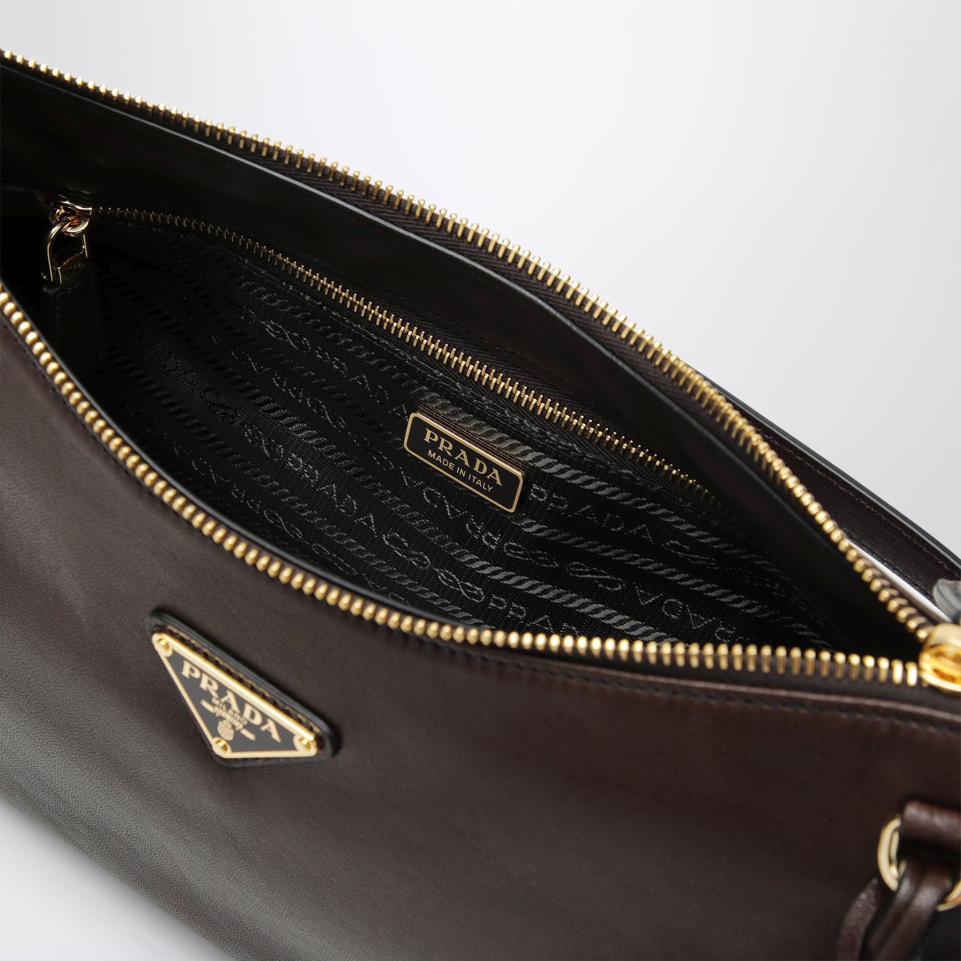Aimée shoulder bag in Burnt nappa leather