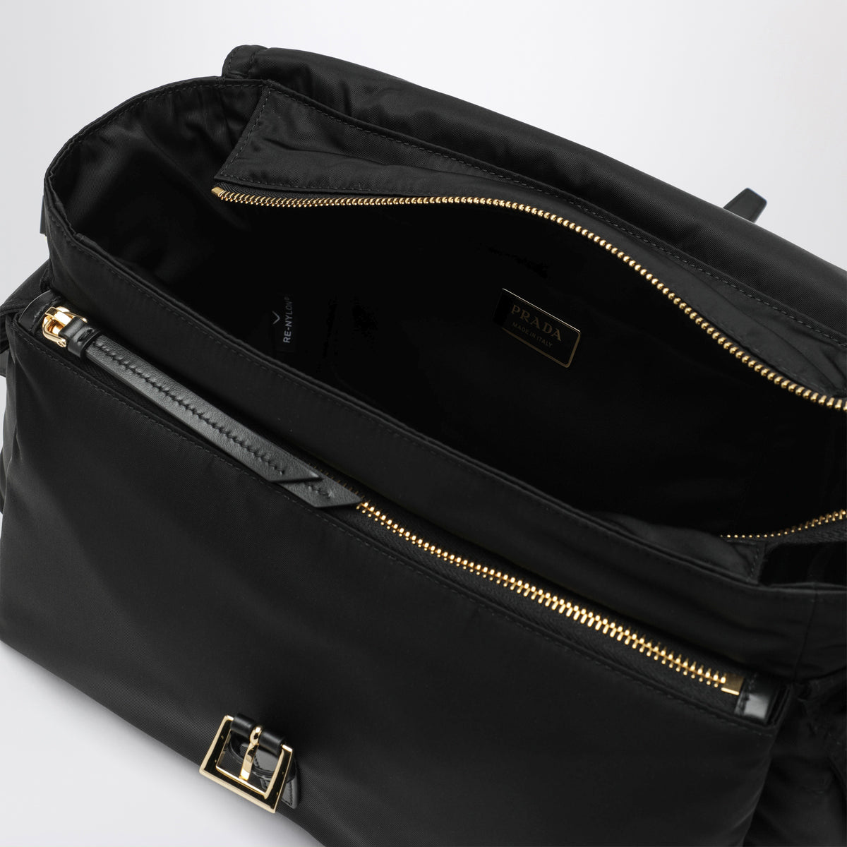 Prada Explore large black Re-Nylon bag