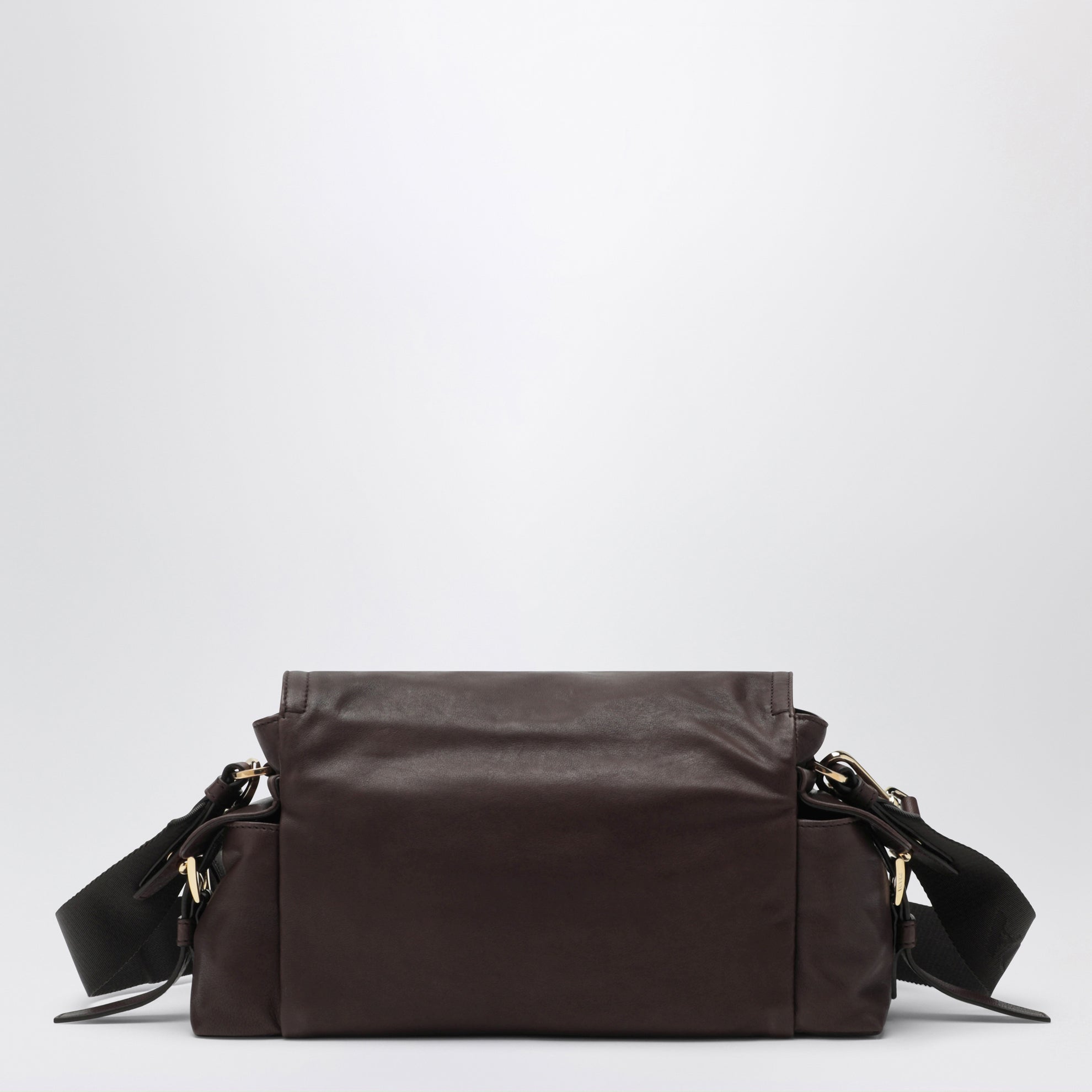Borsa Prada Explore medium marrone in nappa