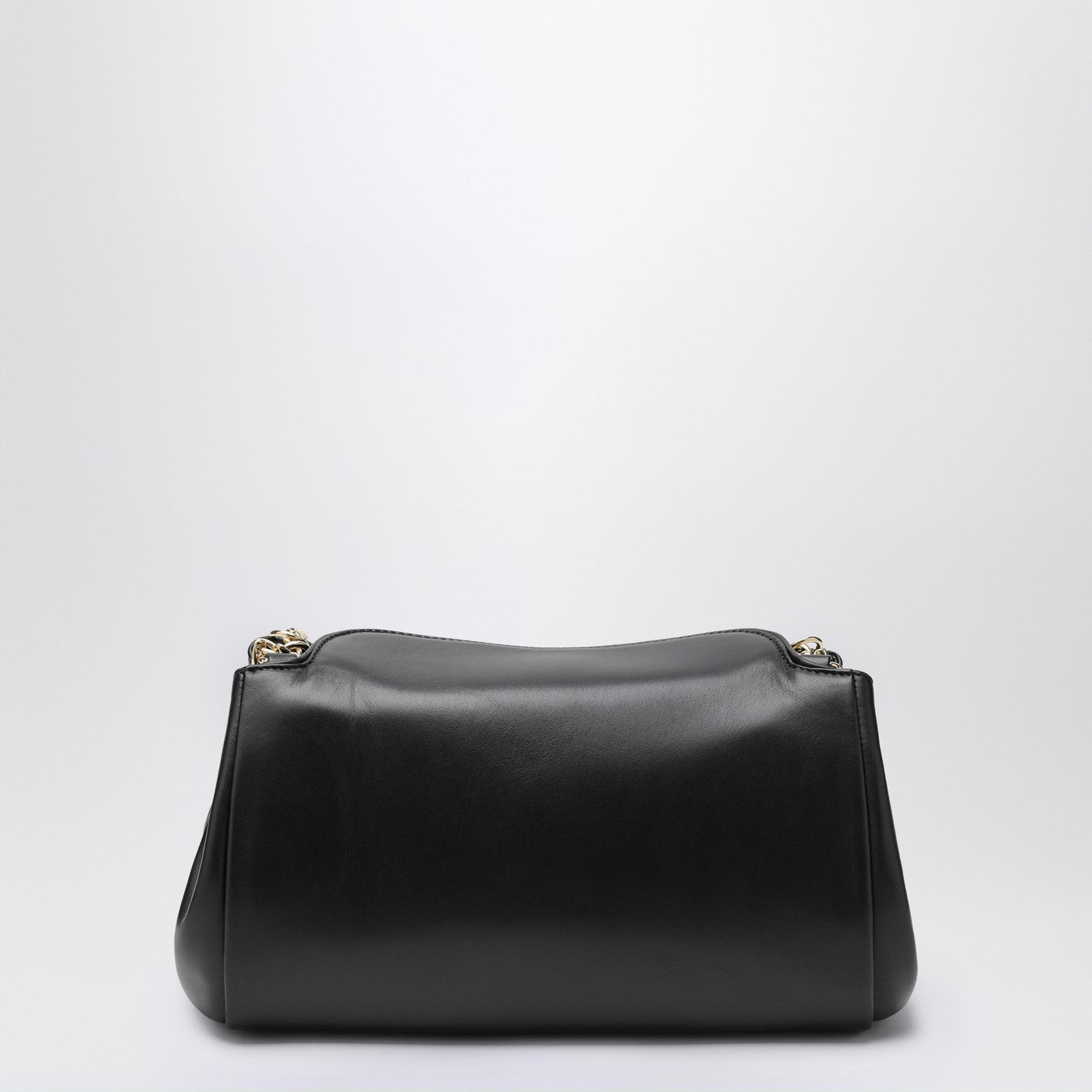 Small black Nappa tumult bag
