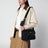 Sac à bandoulière moyen Re-Nylon noir