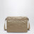 Borsa a tracolla media in Re-Nylon Cammello