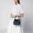 Secchiello Prada Darling mini nero in pelle