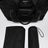 Borsa Baby Bag nera in Re-Nylon