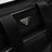 Borsa Baby Bag nera in Re-Nylon