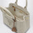 Borsa Jardinière small in misto lino