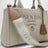 Borsa Jardinière small in misto lino