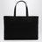 Borsa shopping large nera Re-Edition 1978 in Re-Nylon e Saffiano