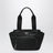 Schwarze Einkaufstasche aus recyceltem Nylon