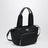 Schwarze Einkaufstasche aus recyceltem Nylon