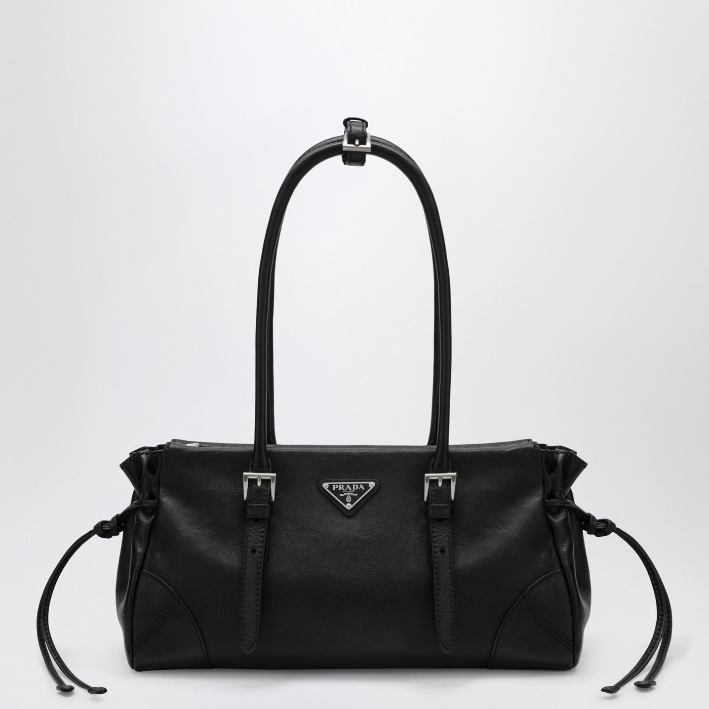Prada Bonnie medium shopping bag black