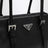Prada Bonnie medium shopping bag black