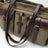 Borsa shopping Prada Route large in canvas e pelle militare