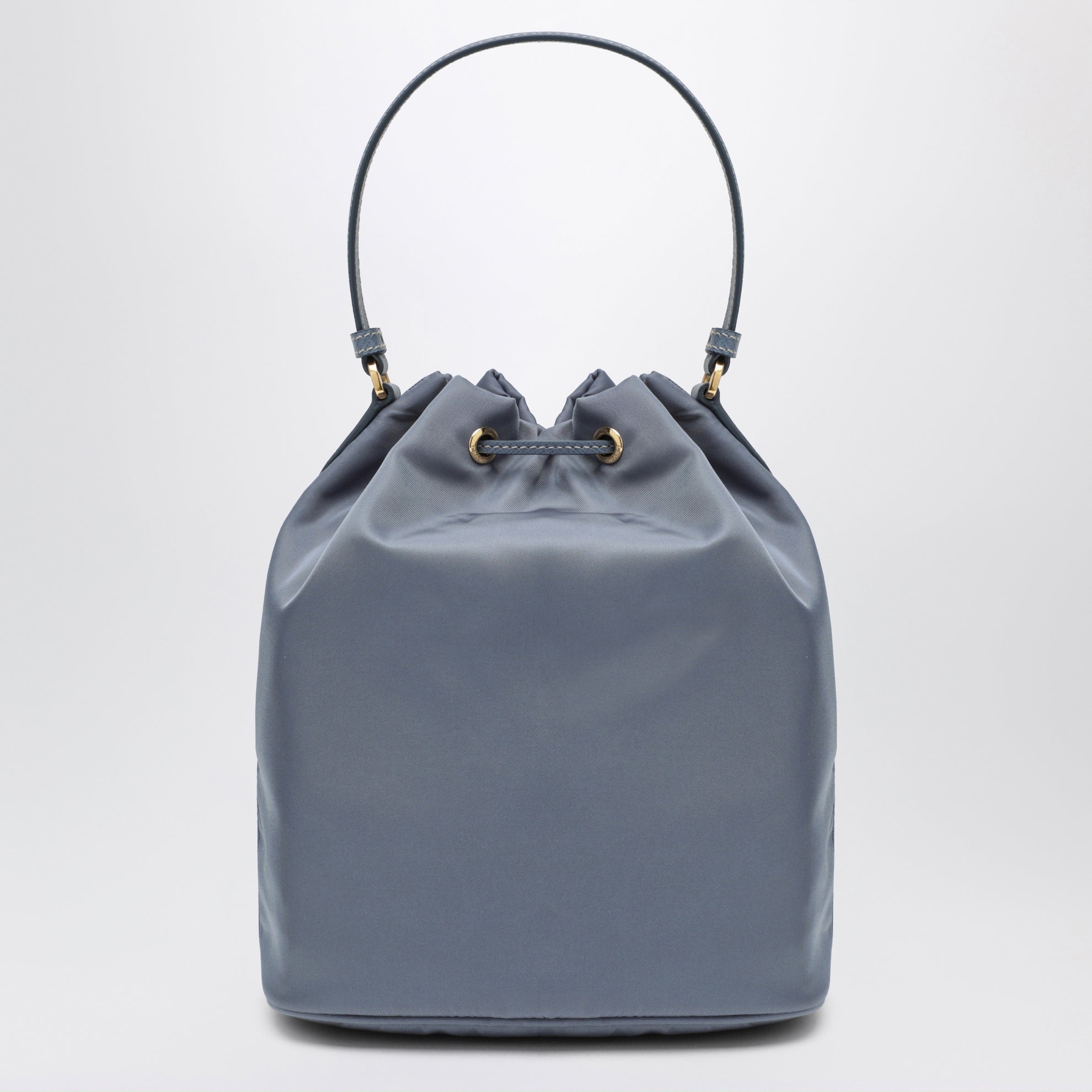 Prada Duet bucket bag in aviator blue Re-Nylon