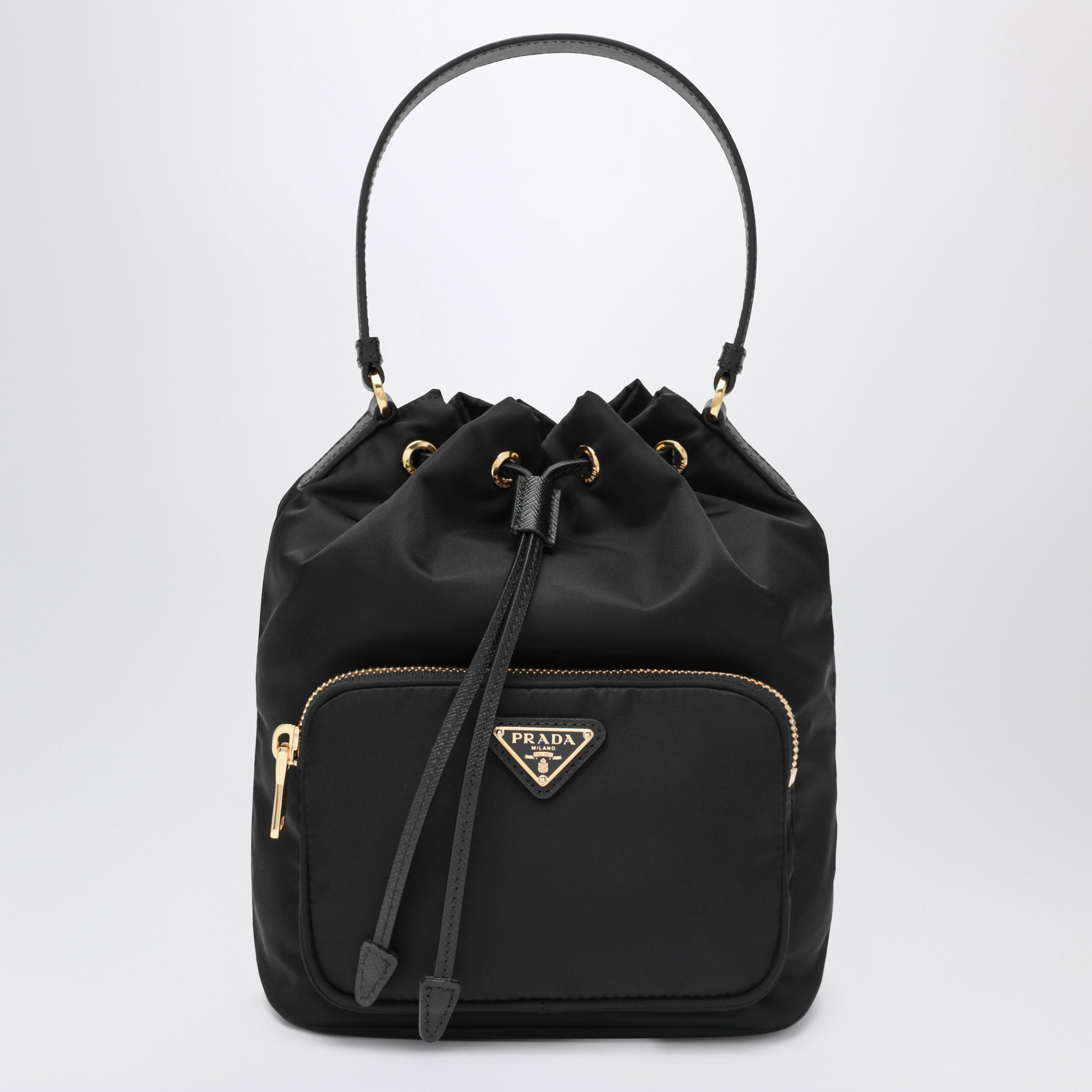 Secchiello Prada Duet nero in Re-Nylon