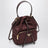 Bordeaux Prada Duet bucket bag in Re-Nylon