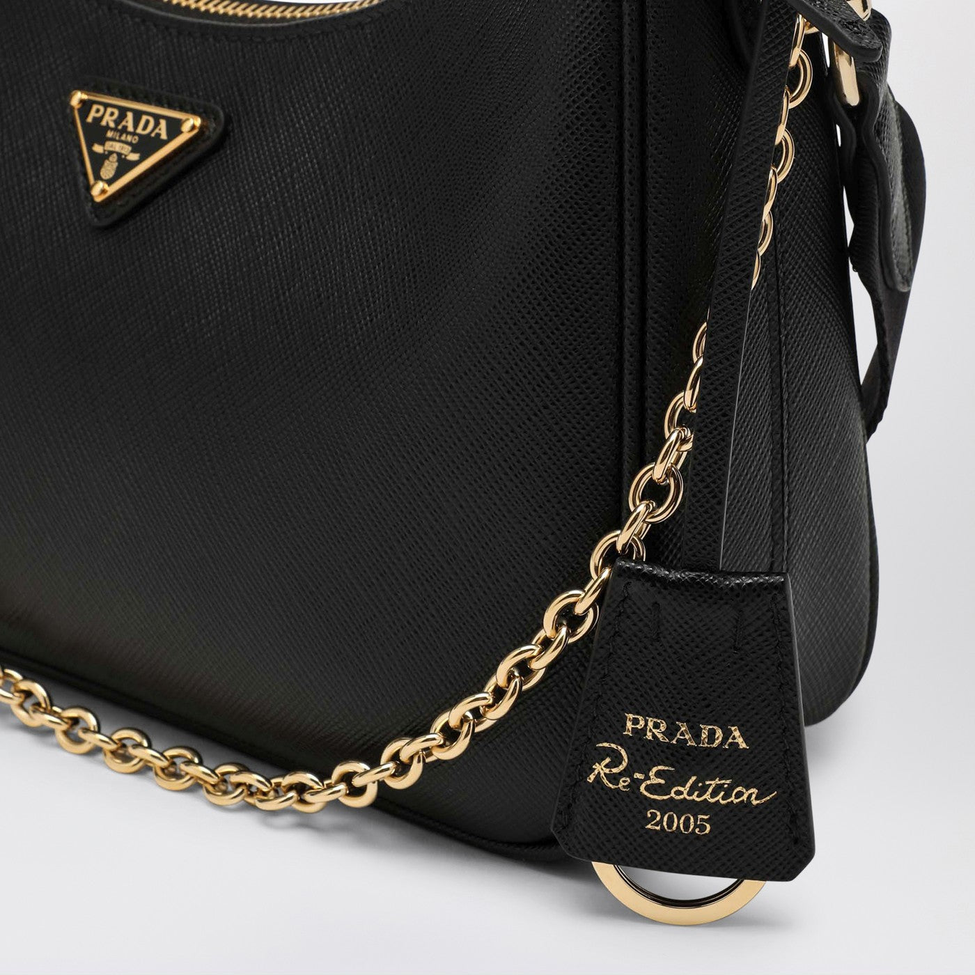 Borsa Re-Edition 2005 nera in pelle