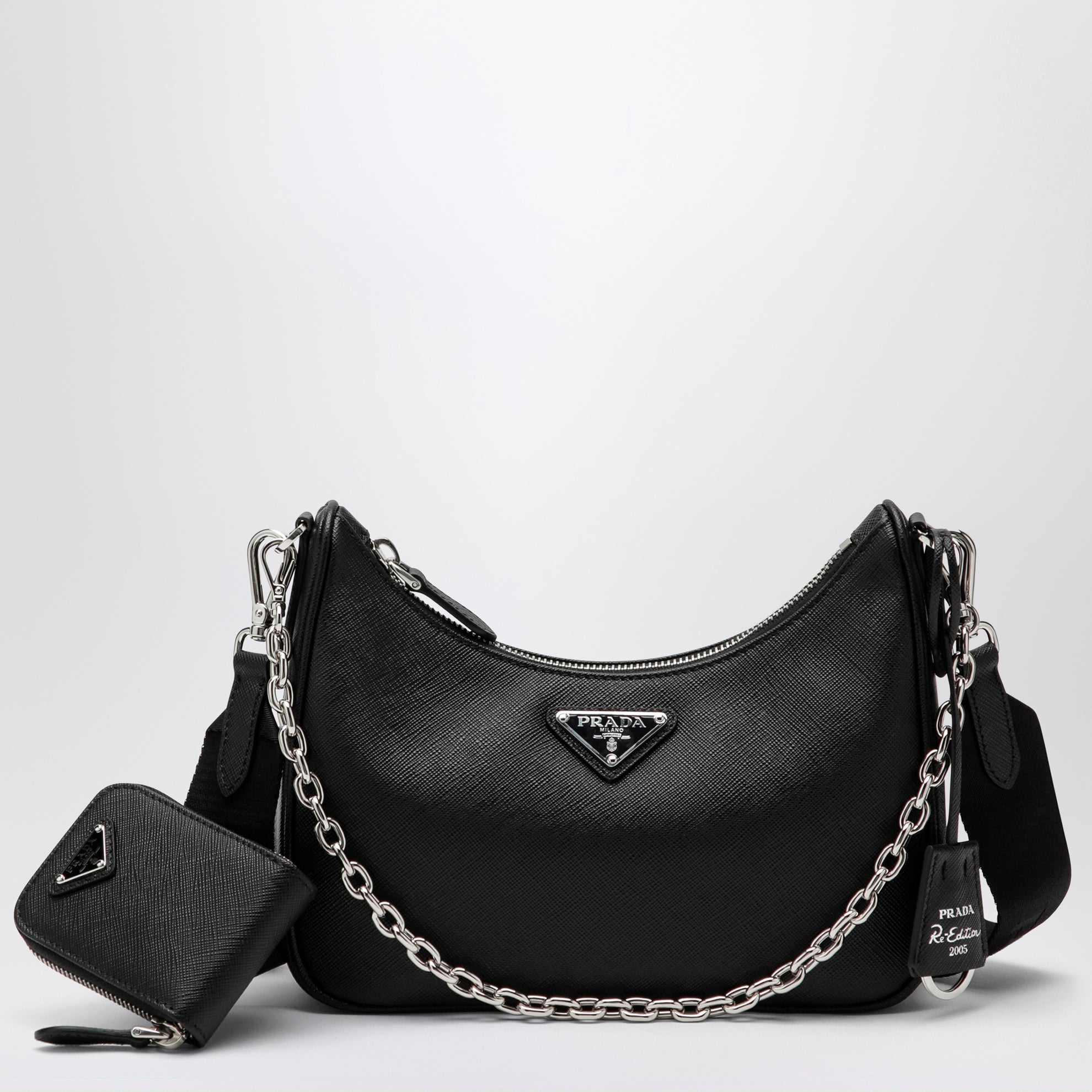 Re-Edition 2005 schwarze Ledertasche