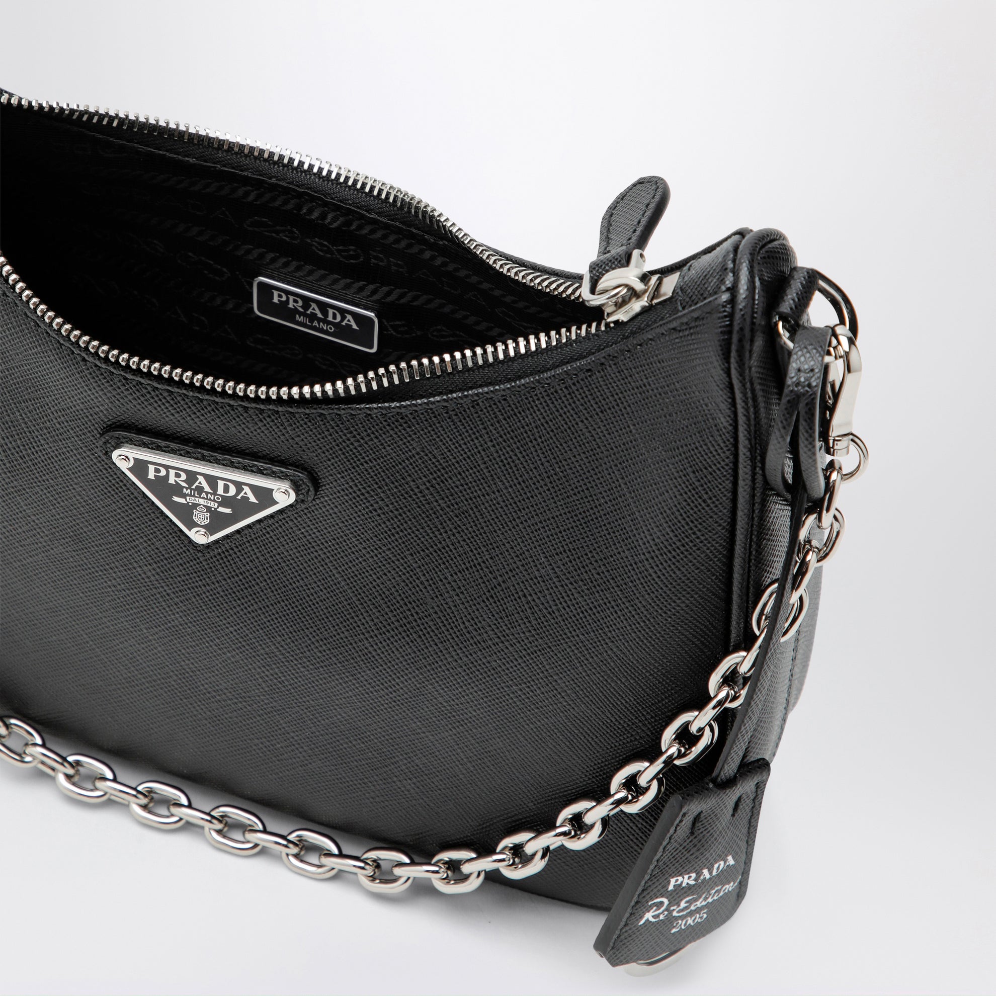 Re-Edition 2005 schwarze Ledertasche