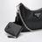 Re-Edition 2005 schwarze Ledertasche