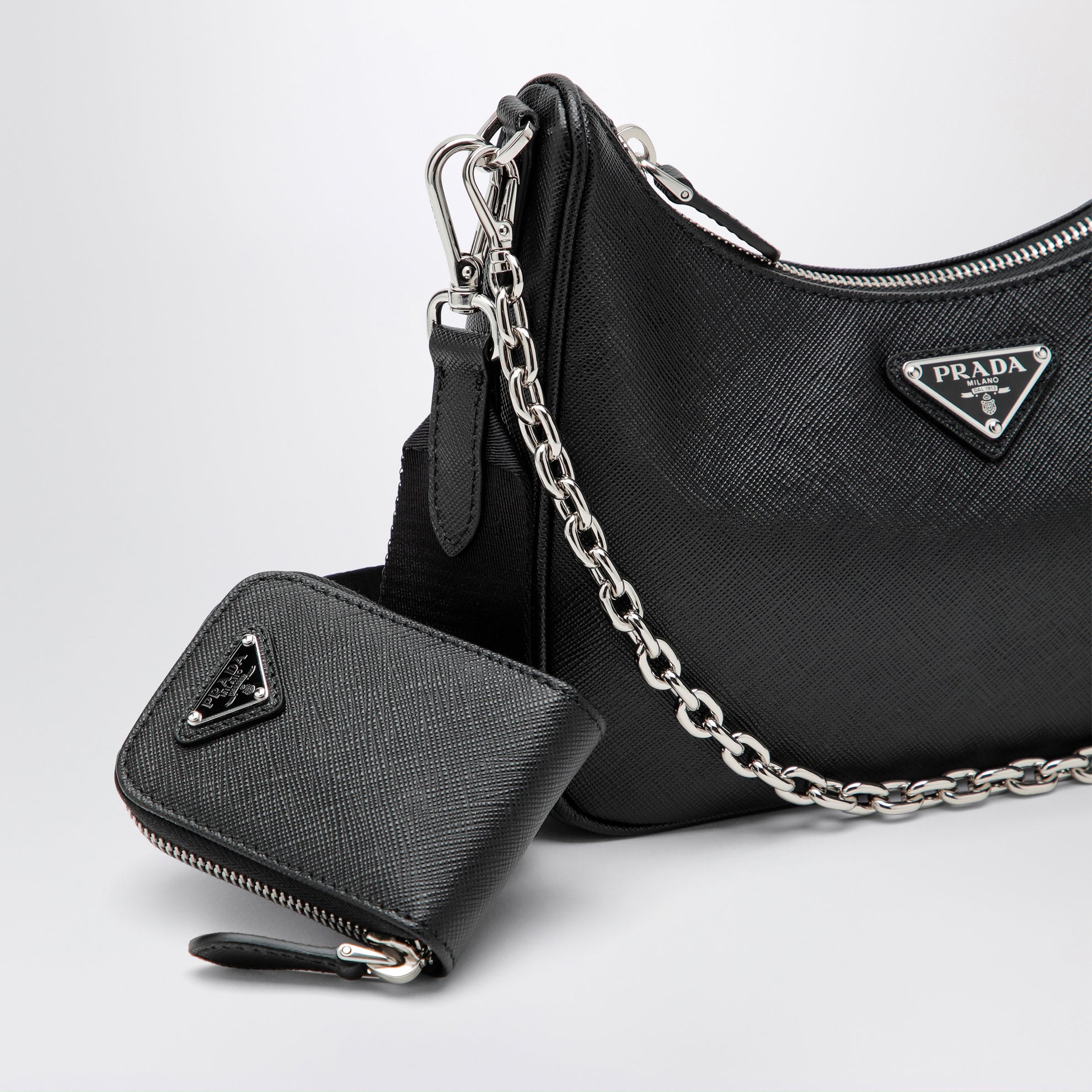 Re-Edition 2005 schwarze Ledertasche