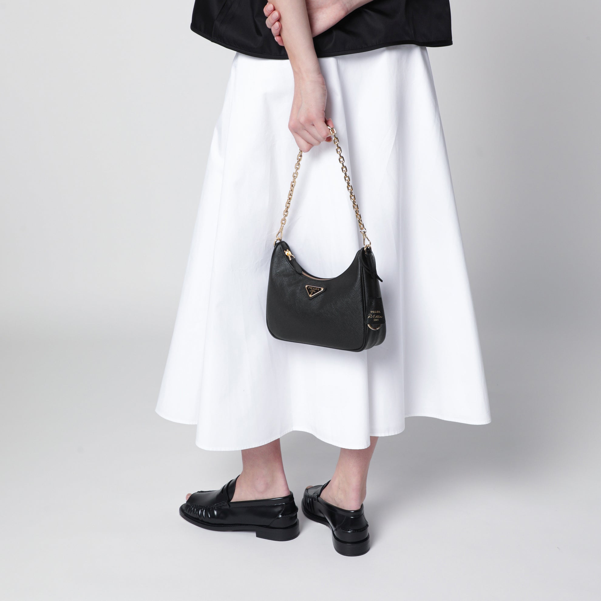 Borsa Re-Edition 2005 nera in pelle