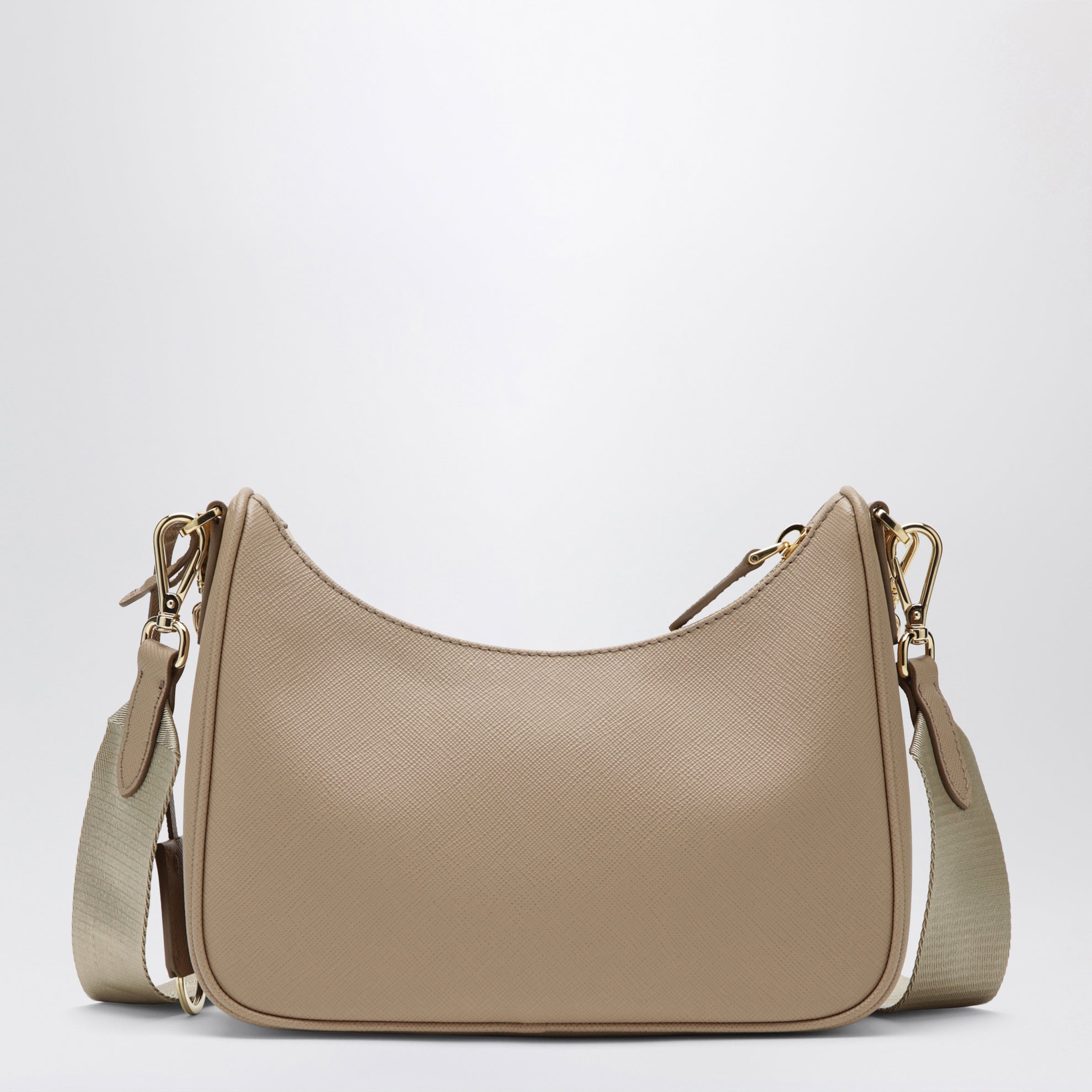 Borsa Re-Edition 2005 beige cammeo in pelle