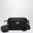 Borsa a tracolla in Re-Nylon nera