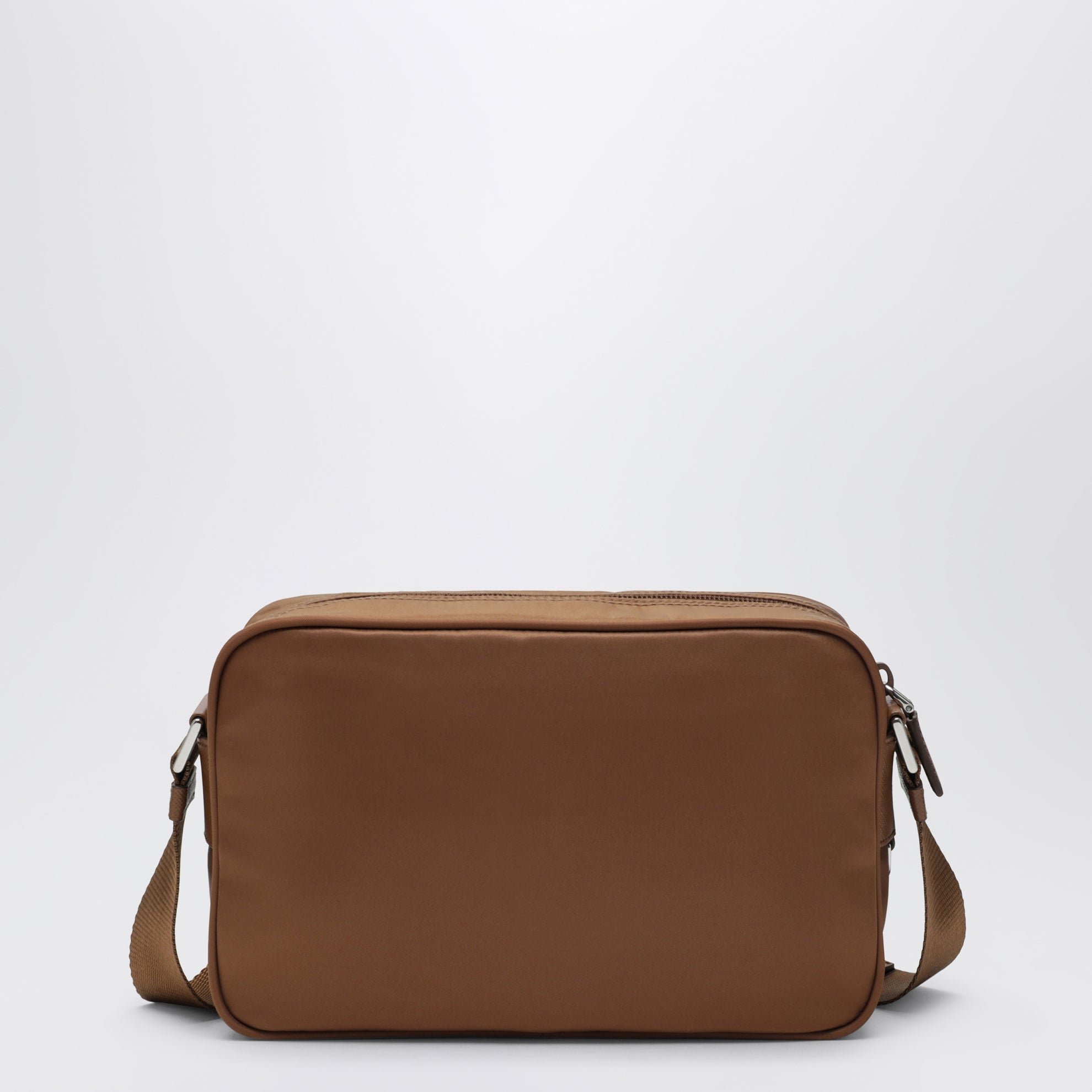 Umhängetasche aus Re-Nylon in Burnt