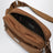 Umhängetasche aus Re-Nylon in Burnt