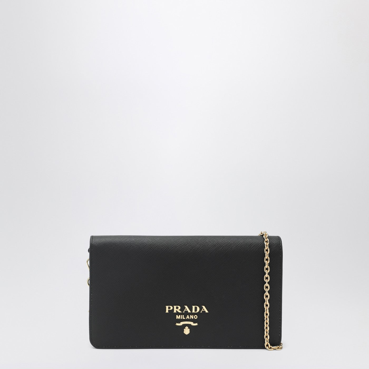 Mini bag in black Saffiano