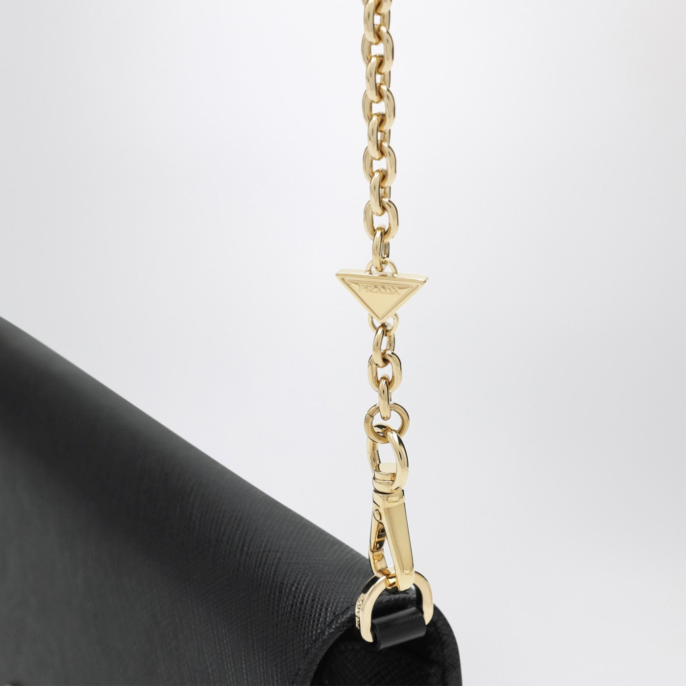 Mini bag in black Saffiano