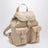 Small Re-Edition 1978 backpack in beige Re-Nylon