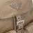 Small Re-Edition 1978 backpack in beige Re-Nylon