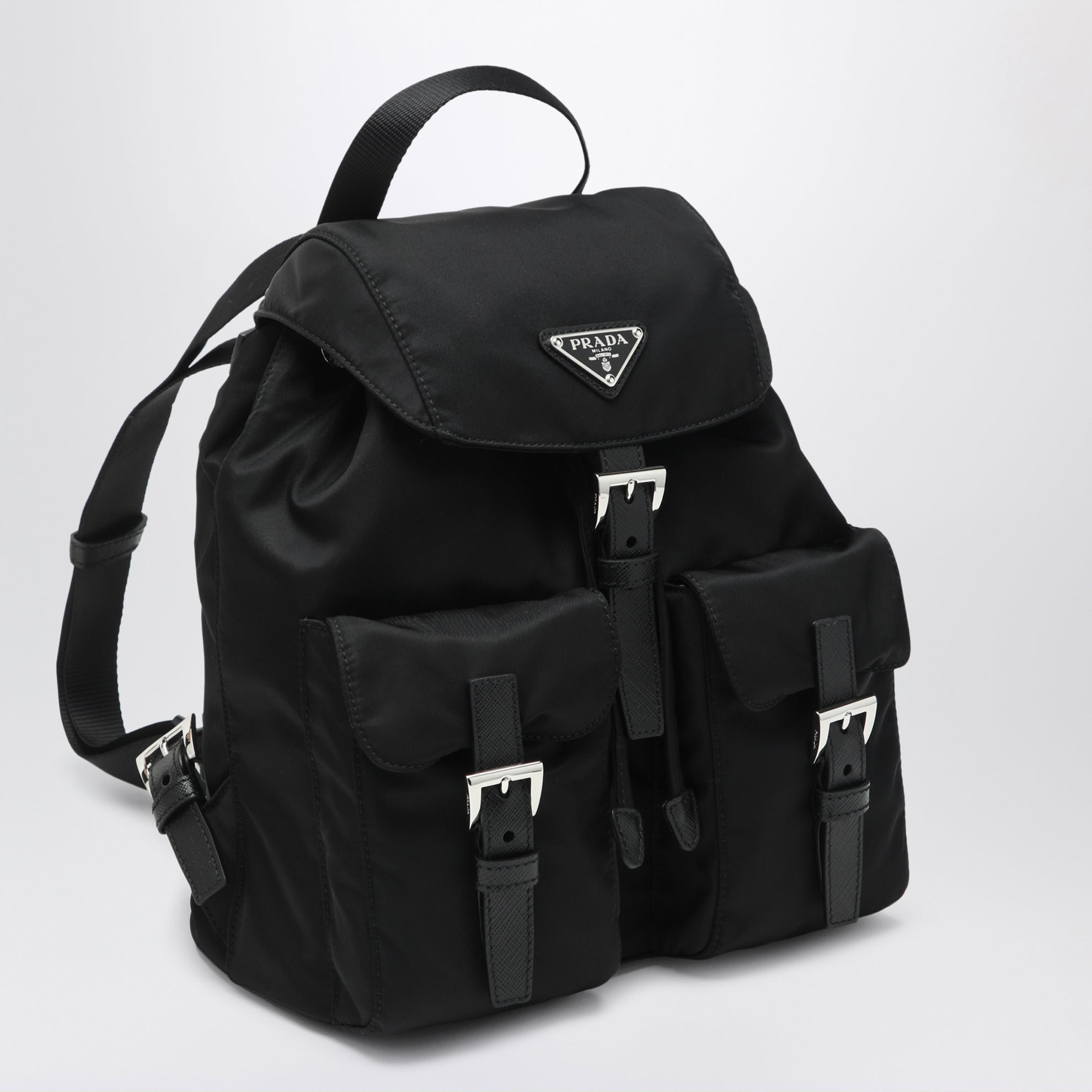 Re-Edition 1978 small black Re-Nylon backpack