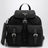 Zaino in Re-Nylon e Saffiano con pouch nero