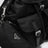 Zaino in Re-Nylon e Saffiano con pouch nero