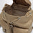 Zaino in Re-Nylon e Saffiano con pouch Cammello