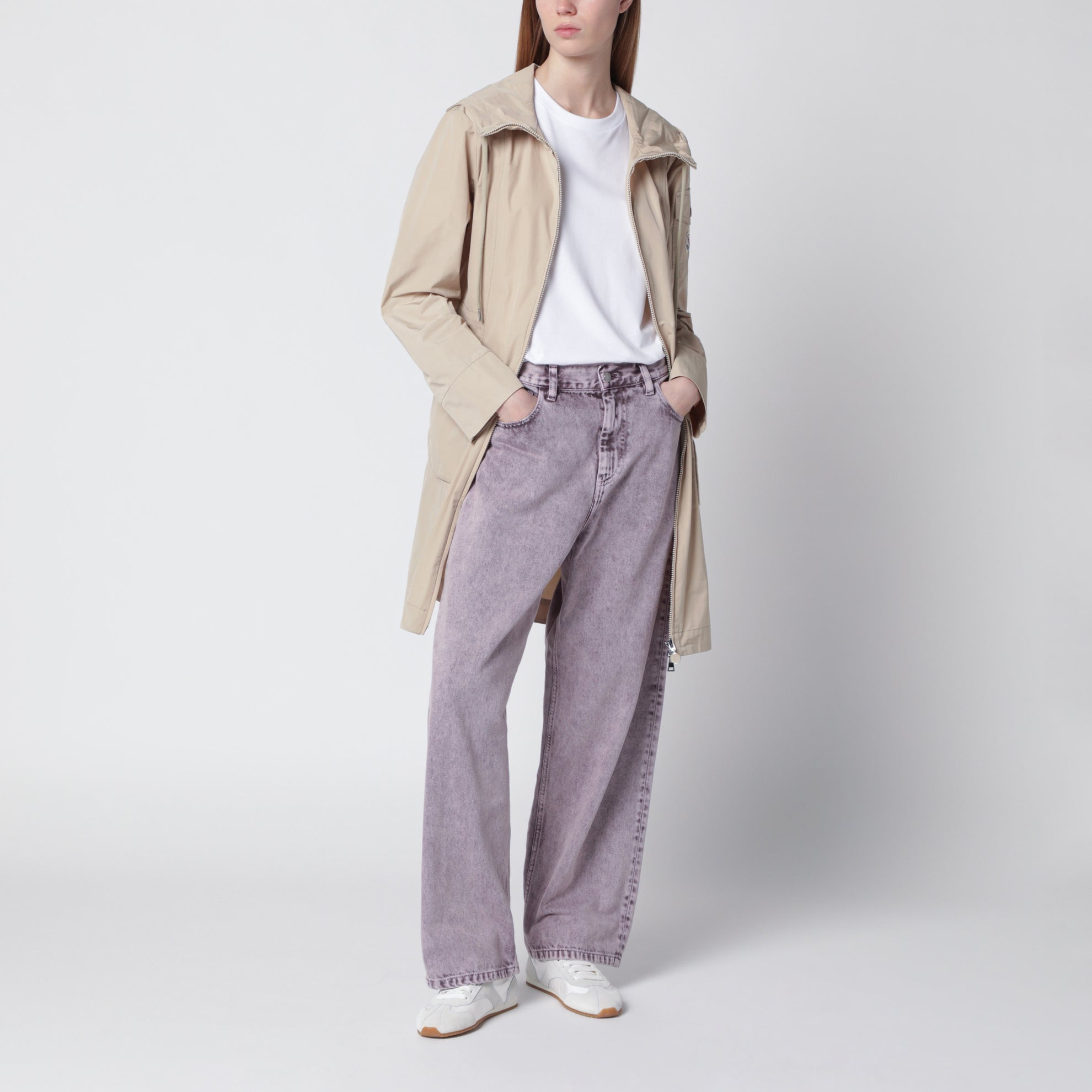 Giacca parka Leandro beige