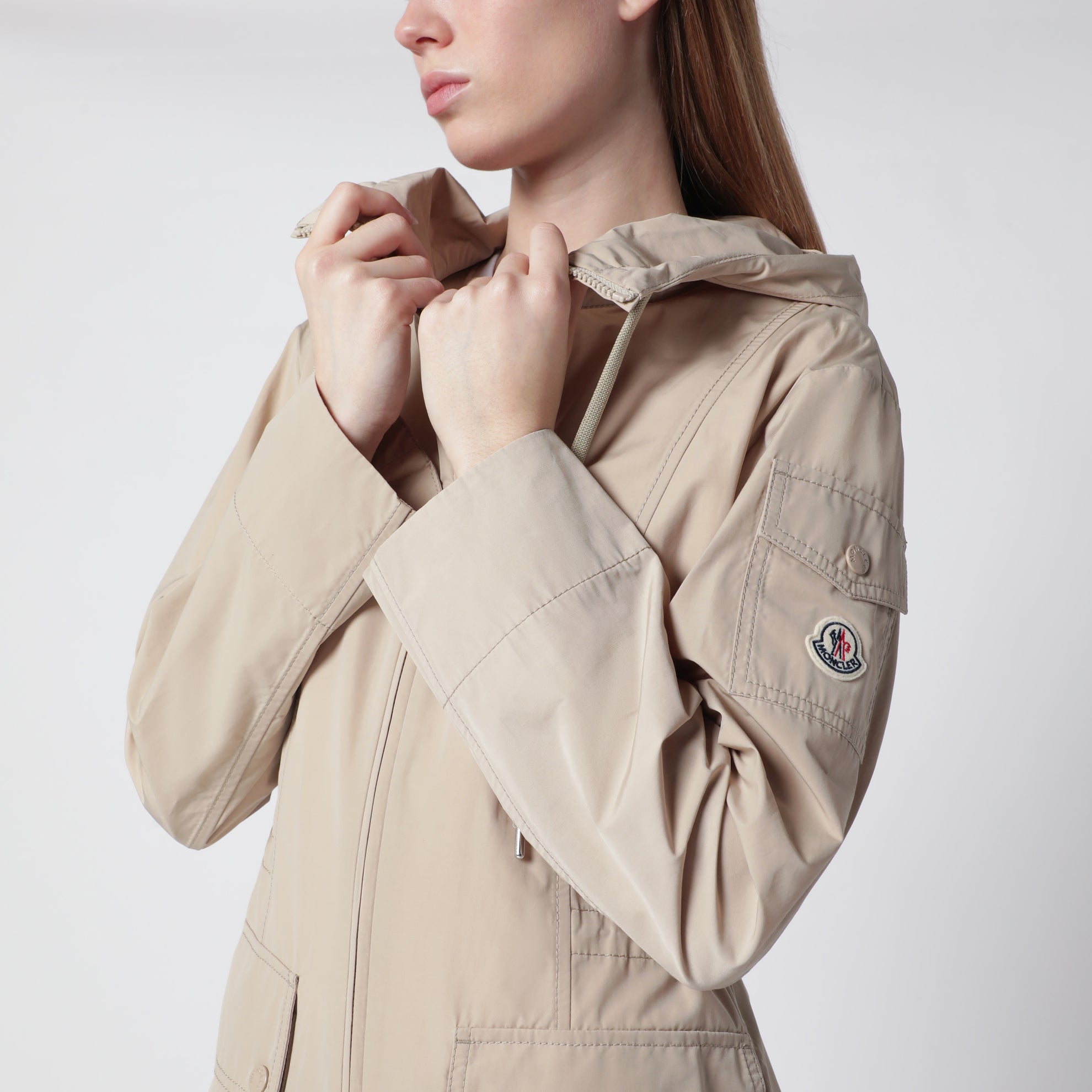 Giacca parka Leandro beige