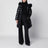 Daunenjacke Fulmarusse in Schwarz aus Nylon