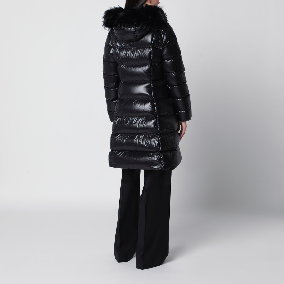 Piumino Fulmarusse nero in nylon