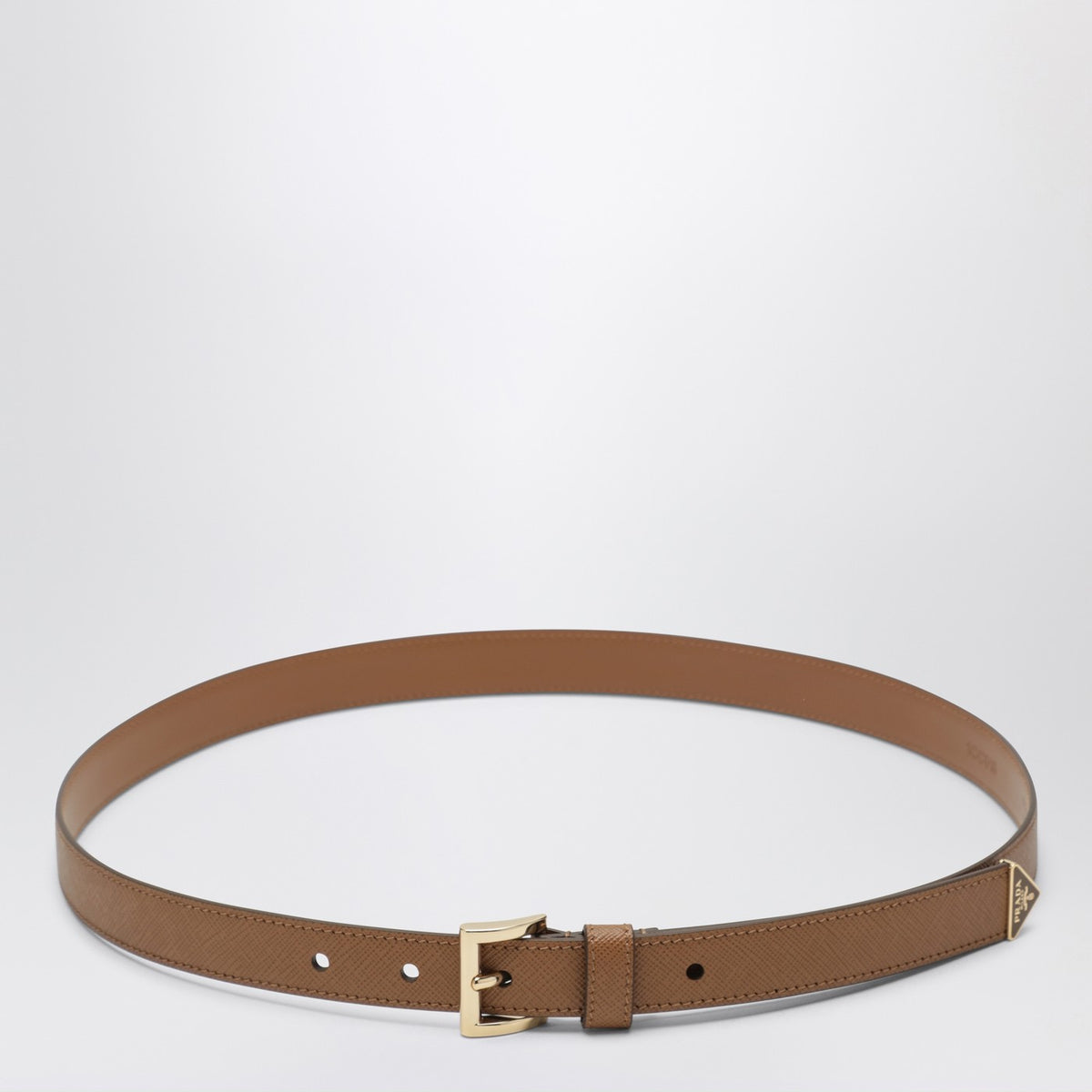 Prada Caramel Saffiano leather belt | TheDoubleF display picture 1
