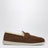 Mocassins en daim couleur cacao