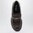 Brown platform heeled loafers