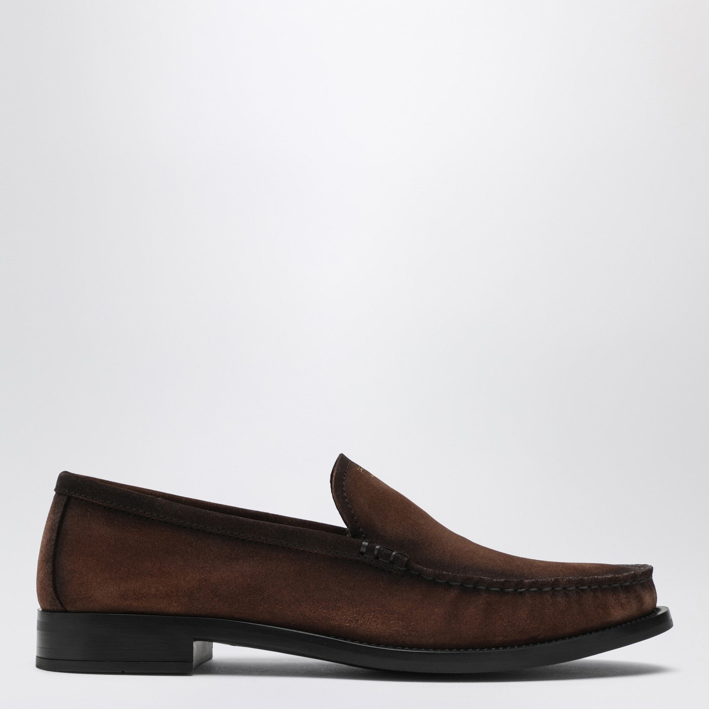 Braune Loafer aus Wildleder