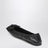 Black patent leather ballet flats with bow