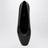 Ballerines noires en cuir brossé