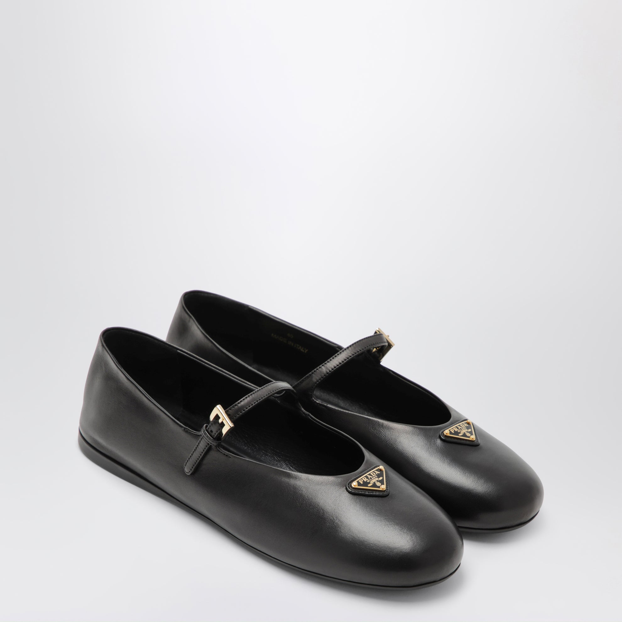 Ballerine in nappa nere