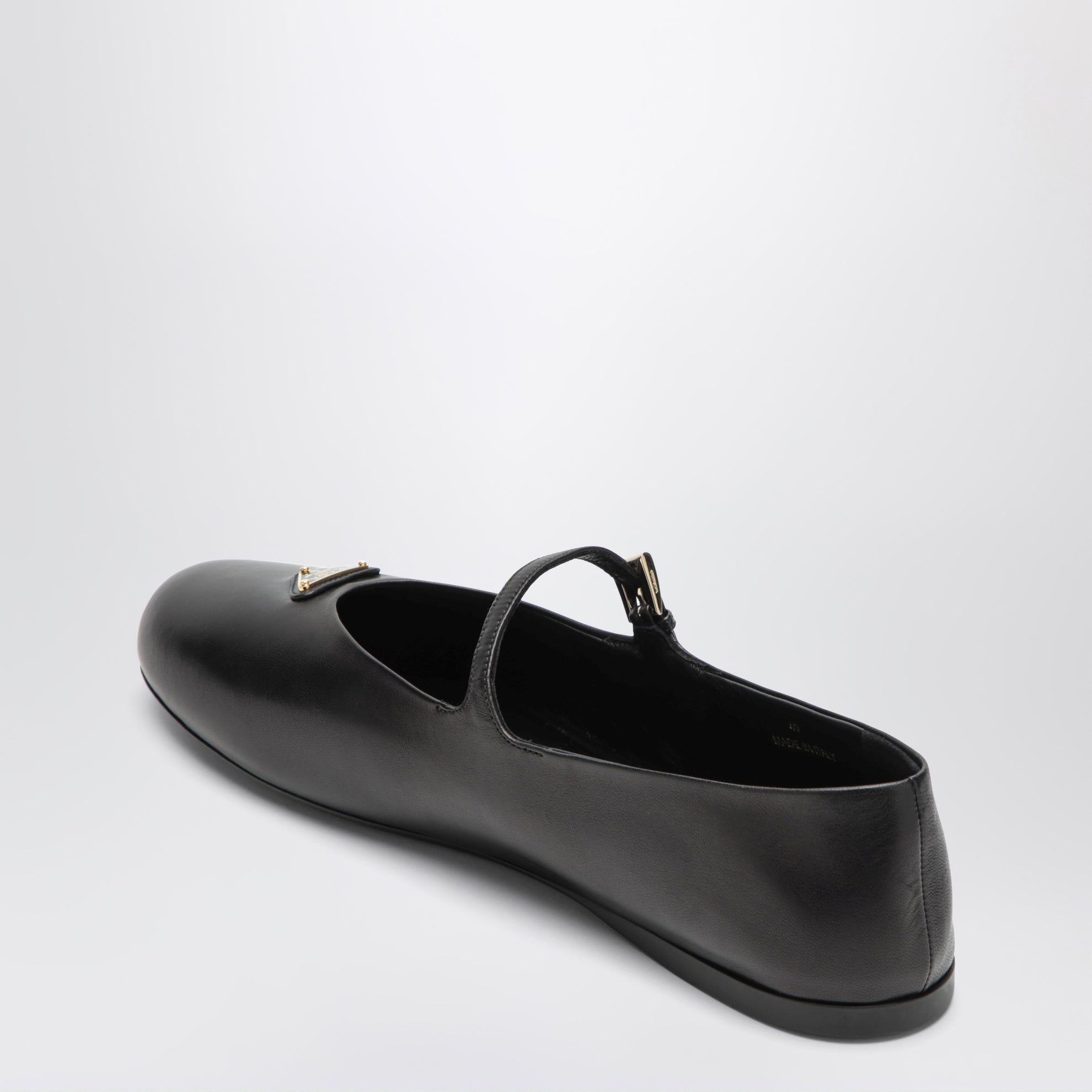 Ballerine in nappa nere